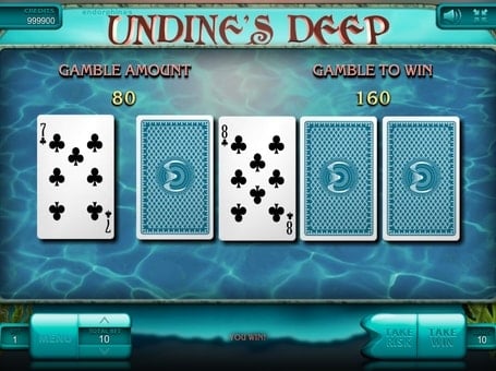 Аппарат Undine's Deep - риск игра Риск игра в аппарате Undine's Deep