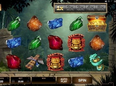 Символы в игре Jungle Jim El Dorado
