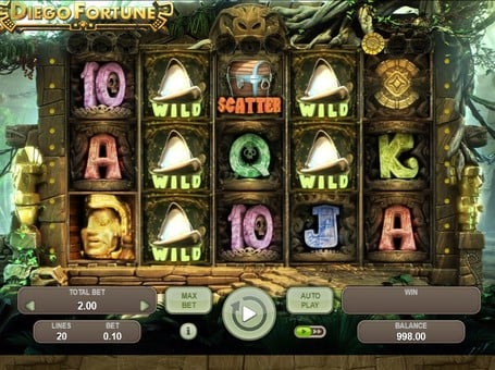 Игра Diego Fortune - дикие знаки Дикие знаки в игре Diego Fortune