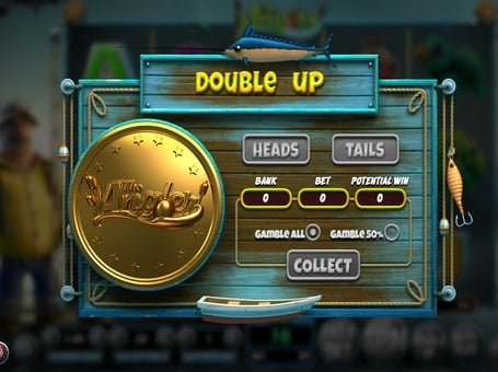 Игра The Angler - раунд на удвоение Раунд на удвоение в игре The Angler