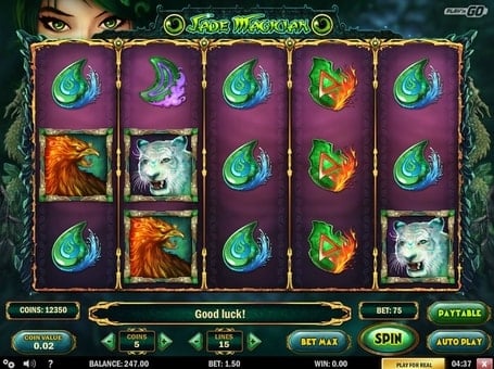 Онлайн игровой автомат Jade Magician - символы Символы онлайн игрового автомата Jade Magician