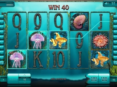Слот Undine's Deep - выигрышная комбинация символов Выигрышная комбинация символов в слоте Undine's Deep