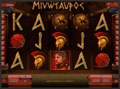Символы игрового автомата Minotaurus