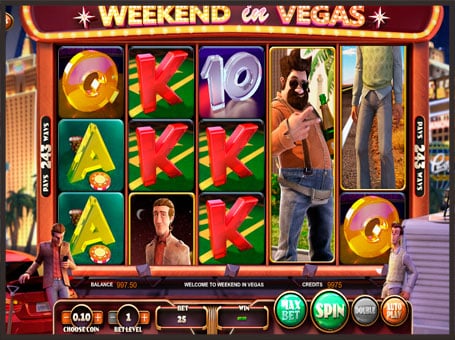 Символы слота Weekend in Vegas